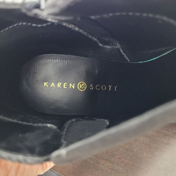 NEW Karen Scott Ivynaf Womens 11M Ankle Bootie Boots - Picture 6 of 9